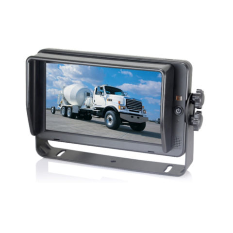 Komplettset 7 Zoll Monitor mit 360° Rückfahrkamera für Auto Wohnmobil LKW BUS 
