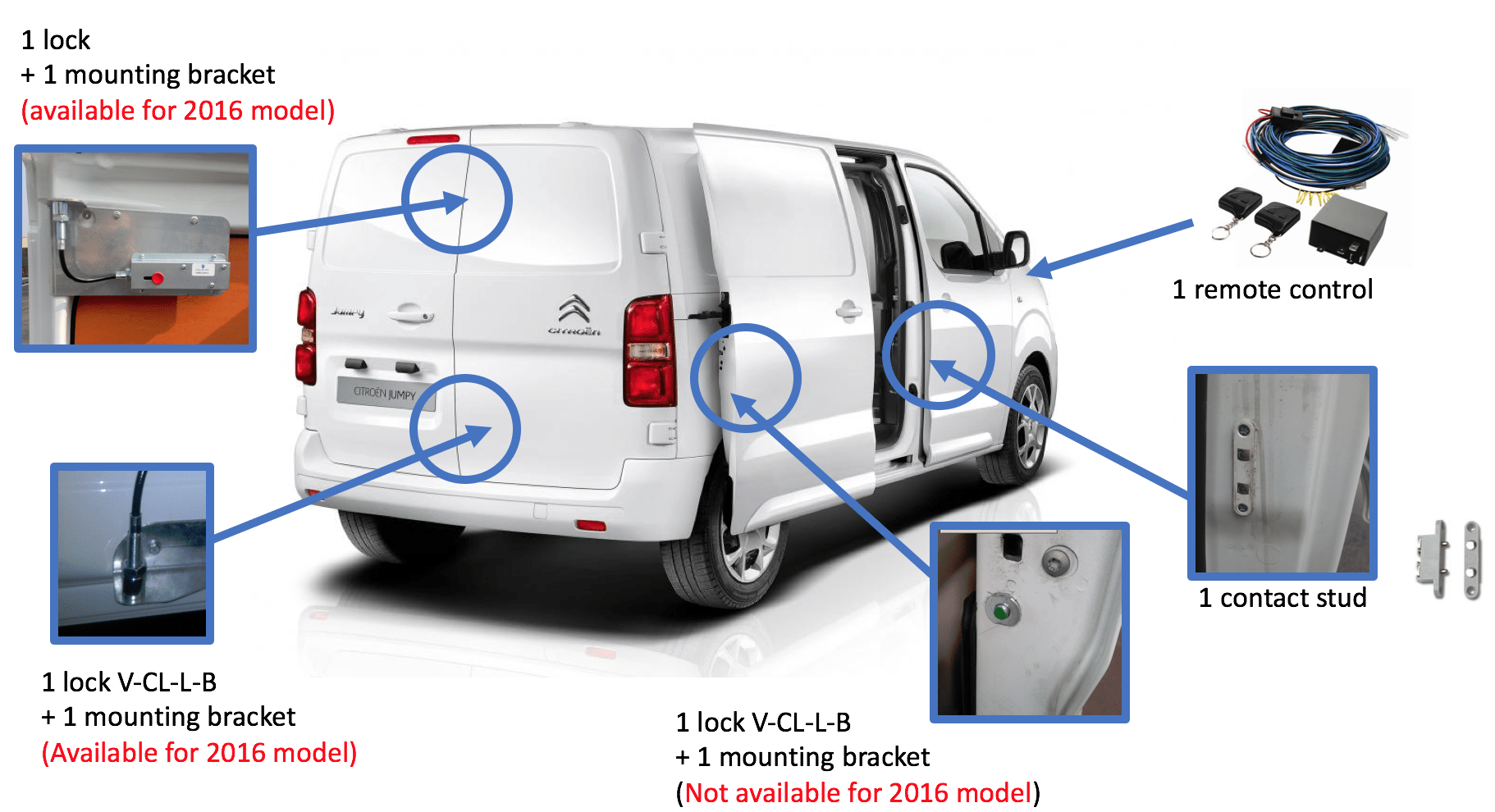 Compatible Con Peugeot Expert, Citroën Jumpy, Fiat Scudo - 11